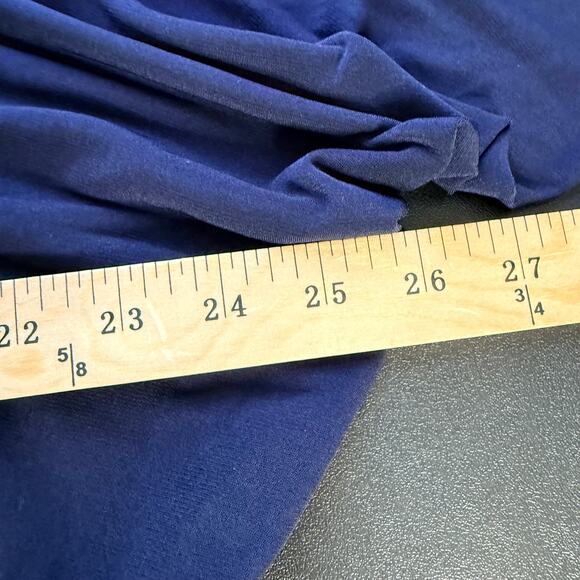 JESSICA HOWARD 22W Multi Color-Block Loose Fit Dress Flattering Feminine Navy - Picture 3 of 9